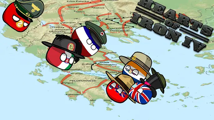 What If Italy Got Stuck In Greece - Hoi4 MP In A Nutshell