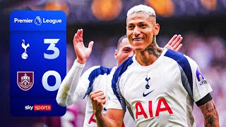리샬리송 오버헤드킥으로 스퍼스 대승! 🔥 | 스퍼스 3-0 번리 | EPL 하이라이트