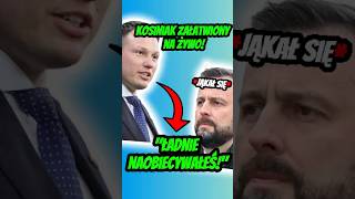 KOSINIAK OSŁUPIAŁ! MENTZEN ZŁAMAŁ MINISTRA NA ŻYWO! #polityka #polskapolityka #konfederacja