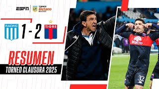 FINAL ELÉCTRICO: EL MATADOR SE LO DIO VUELTA A RACING EN 3 MINUTOS | Racing 1-2 Tigre | RESUMEN