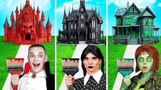 원 컬러 하우스 도전 | 장난 전쟁 BaRaDa Challenge