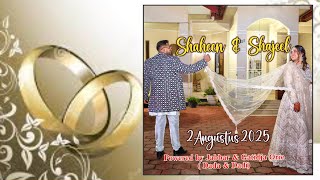 Nikaah van Shaheen & Shajeel. Zaterdag 2 aug. 2025.