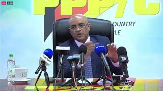 Press Conference by the General Secretary of the People's Progressive Party Dr. Bharrat Jagdeo