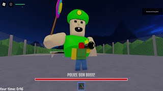 Buff Police Family Prison Run – Epic Escape Adventure! 🚔💪