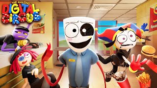 어메이징 디지털 서커스 4화 패스트푸드 가면무도회