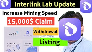 Interlink Labs 15,000$ Reward, Interlink labs new update, Interlink airdrop, Interlink network,