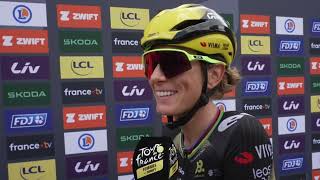 Tour de France Femmes 2025 - Pauline Ferrand-Prévot : "J'ai intérêt à courir plus intelligemment..."