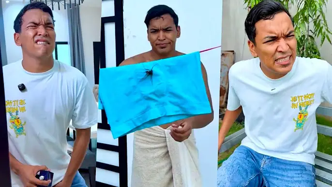 A LARIN LO PICO UNA ARAÑA | LOS NUEVOS TIKTOK DE ALFREDO LARIN