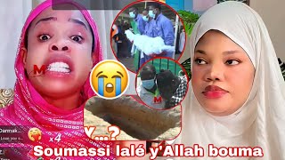 Hé Première réaction de Mame Ndiaye Savon après le décès de Eva Séduction « Sama dome dafa dioye ba