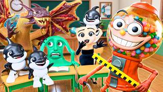 CHICLETEIRA BICICLETEIRA at SCHOOL! Italian Brainrot Animation