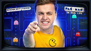 BANKZITTERS SPELEN PACMAN IN REAL LIFE