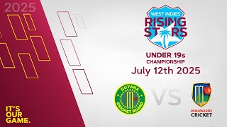 🔴 LIVE Guyana v Windward Islands | CWI Men’s Under 17 | 2 Day Championship