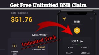 Get Free Unlimited BNB Claim In Twortex Wallet. Free BNB. BNB Faucet. BNB Mining. Free BNB Coin.