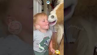 FUNNIEST MOMENTS Of BABY And Toys! 😂 😨 #fyp #bts #funny #life #short #baby #pets #new #pets #cute