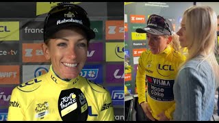 Tour de France Femmes 2025 - Pauline Ferrand-Prévot : "It's a dream to wear this Yellow jersey..."