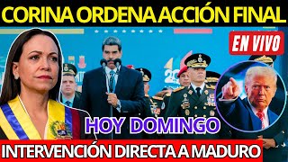 ¡ÚLTIMA HORA! TRUMP Y CORINA COMIENZAN ACCIÓN INTERNACIONAL CONTRA MADURO Y SU CÚPULA