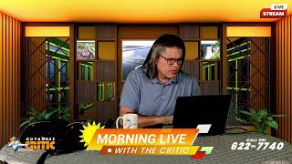 "MORNING LIVE" 🌄 WITH THE CRITIC