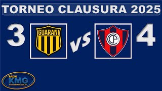 GUARANI VS CERRO PORTEÑO// TORNEO CLAUSURA PY. 2025// FECHA 8 DE 22