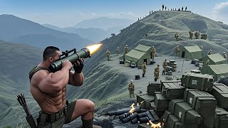 제8로군은 일본군을 매복 공격하고 로켓 발사기를 이용한 본격적인 공격을 개시했다.