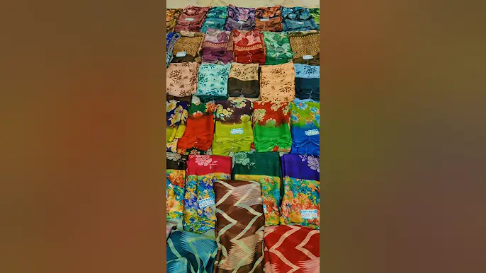 @ramyacollections Vijayawada అదిరిపోయే ఆషాడం ఆఫర్ సేల్ క్రంచి జార్జెట్ సారీస్ cost, 380