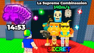 Conseguí el BRAINROT SECRETO CLASE DIOS más OP de STEAL a BRAINROT en 24 horas...