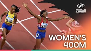 Women's 400m Final | World Athletics Championships Budapest 2023