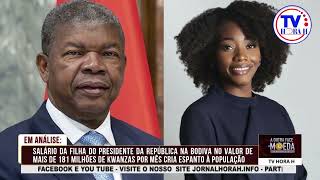 ANÁLISE: SUPOSTO SALÁRIO DE MAIS DE 181 MILHÕES DE KZ DE CRISTINA LOURENÇO CRIA ESPANTO À POPULAÇÃO