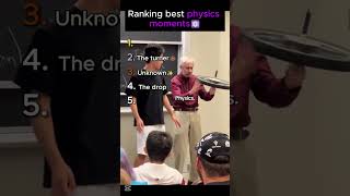 Ranking the best physics moments! #shorts #physics