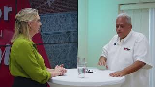 Stella van Rijn, rector di UoC- traha di forma stratégiko riba formashon di siudadanonan pa futuro.