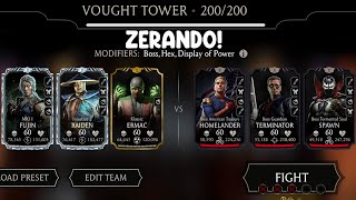 O Final | Luta Chefe 200 Final Torre Vought + Recompensa Diamante e Equipamento Épico |MK Mobile 6.3