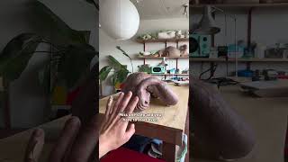 Making a sculpture based on unrealistic beauty standards