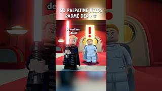 So Palpatine Needs Padmé Dead 💀 | CSG #Shorts | Audio by ‪@cosmonautvarietyhour‬ | #LEGO #StarWars