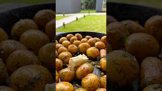 Как правильно жарят молодую картошку в Беларуси #рецепт #новыйрецепт #еда #картошка
