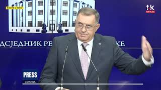 Dodik iznio svoje ZAHTJEVE prema novoj vladi, OVO su!