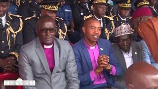 Indirimbo y'umuririmvyi Mukombozi, ku musi wo gutanguza icese imyiyamamazo y'amatora ya 2025.