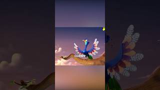 El deseo de este hámster es convertirse en un pavo real #shorts