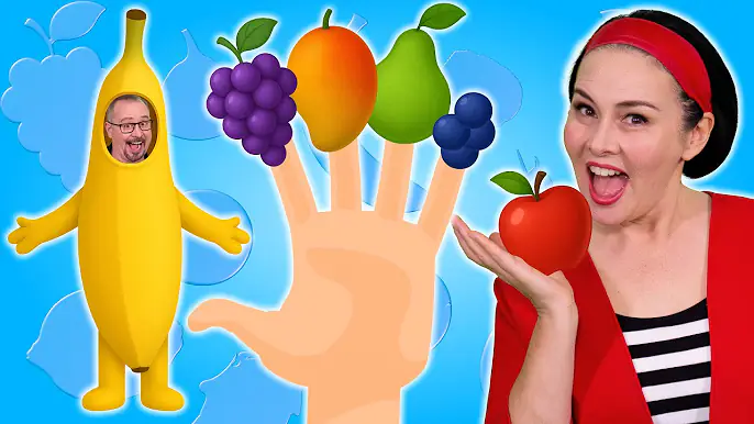 Fruit Finger Family Song 🍓🎶 Sing and Learn with Lah-Lah | Kids Songs & Nursery Rhymes