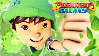 BoBoiBoy Daun appearance