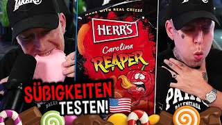 Monte testet USA SÜßIGKEITEN 🇺🇸😱 EKELHAFTE Produkte 🤢 & SCHARFE Chips 🥵 | MontanaBlack Highlight