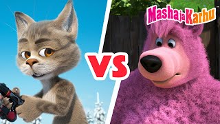 Masha ja Karhu 👧🐻 Cat vs Bear: Furry Rivalry 🐱🐾 Paras jaksokokoelma 🎬 Masha and the Bear