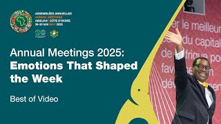 Annual Meetings 2025: Emotions That Shaped the Week (Best of)