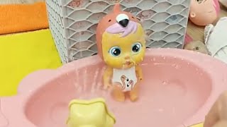 Fıskiyeli Havuz ;bebeklerle doldu #doll #anabelle #bianca #video #viral #kids #pool #baby #funny