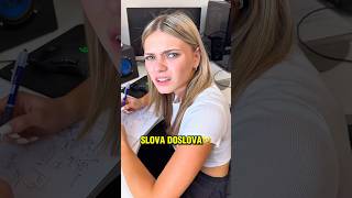 SLOVA DOSLOVA!🤣 #funny #trending #viralvideo #superdvojka #comedy #shorts #jokes #fyp #viral