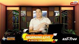 "MORNING LIVE" 🌄WITH THE CRITIC