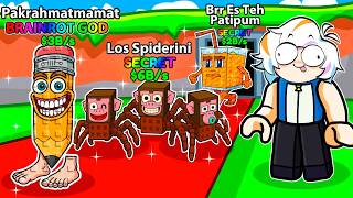 CONSEGUI LOS NUEVOS BRAINROT SECRETOS EN EL ADMIN ABUSE SAMMY VS JANDEL (STEAL A BRAINROT ROBLOX)