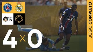 JOGO COMPLETO: PSG X REAL MADRID | COPA DO MUNDO DE CLUBES DA FIFA | SEMIFINAL