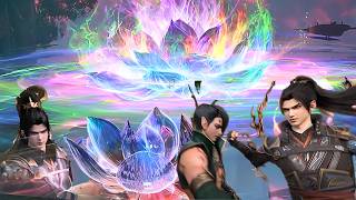 Расколотая Битвой Синева Небес - Эп.162⚡️Сяо Янь убил Почтенного 6 этапа! Лотос 4,5 Цветов Пламени!