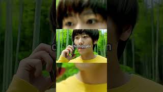 rượu chảy ra từ thân tre