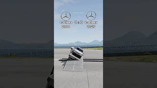 Mercedes-Benz C-Class 2000 Vs Mercedes-Benz C-Class 2025 #beamngdrive