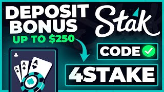 Stake Promo Code - 4STAKE for EXCLUSIVE VIP BENEFITS Bonus on Stake